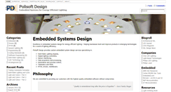 Desktop Screenshot of polisoftdesign.com